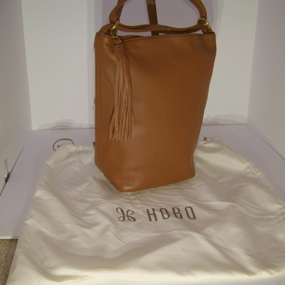 New - HOBO Blaze Backpack - Toffee W/Dust Cover